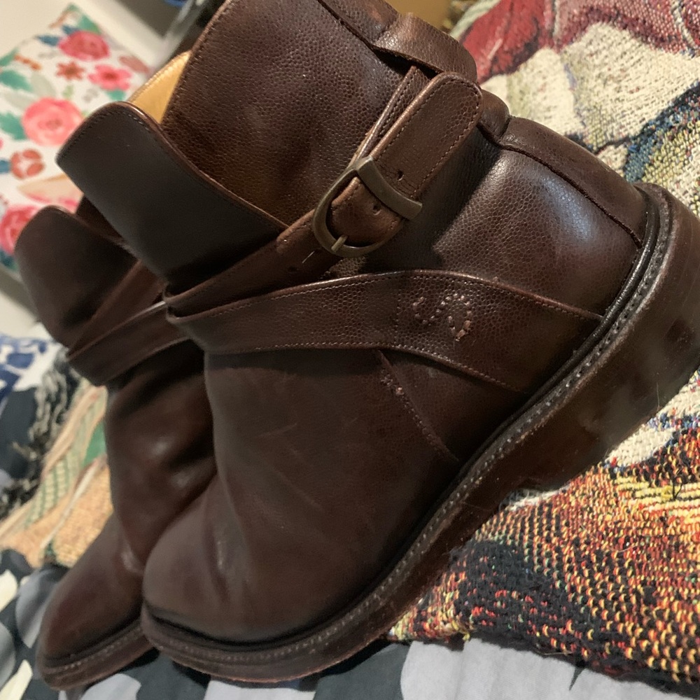 Mens Sweeney leather boots